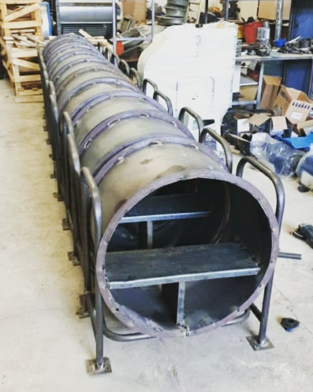 Fabrication of cylindrical fan housings